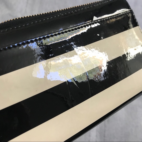 Kate Spade striped wallet EUC - Picture 3 of 7